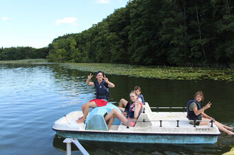 Spass auf dem Wasser